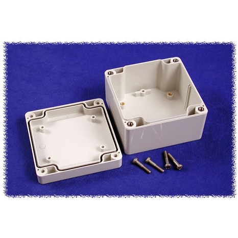 1555E2GY - Watertight Styled Lid Polycarbonate - 3.5