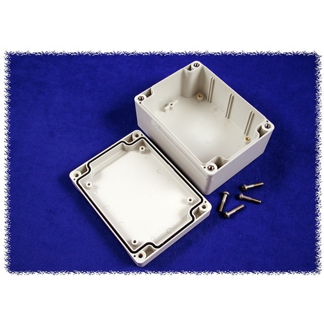 1555F2GY - Watertight Styled Lid Polycarbonate