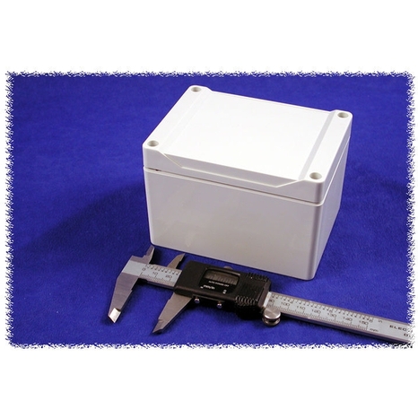 1555G2GY - Polycarbonate Étanche Couvercle Stylisé - 4.7