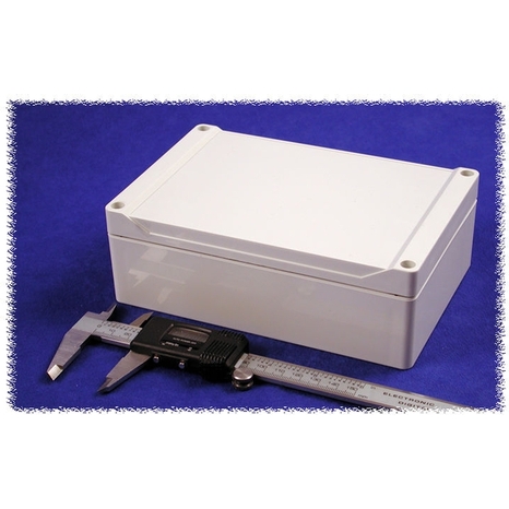 1555H2GY - Polycarbonate Étanche Couvercle Stylisé - 7.1