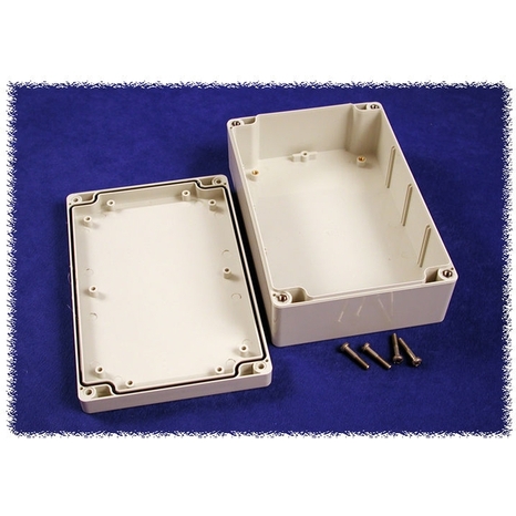 1555H2GY - Polycarbonate Étanche Couvercle Stylisé - 7.1