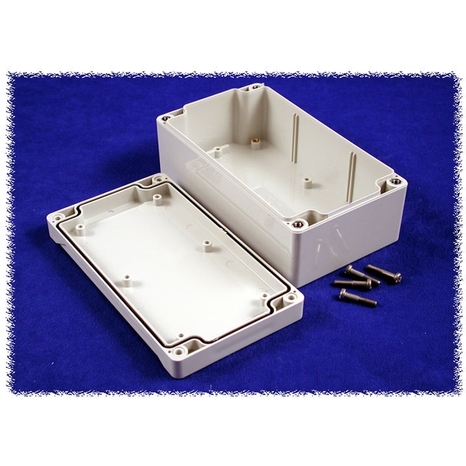 1555J2GY - Watertight Styled Lid Polycarbonate - 6.3