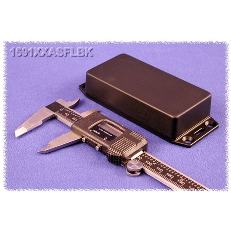 1591XXASFLBK - Multipurpose Plastic with Flanged Lid - 3.9