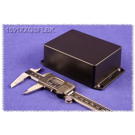 1591XXGSFLBK - Multipurpose Plastic with Flanged Lid - 4.8