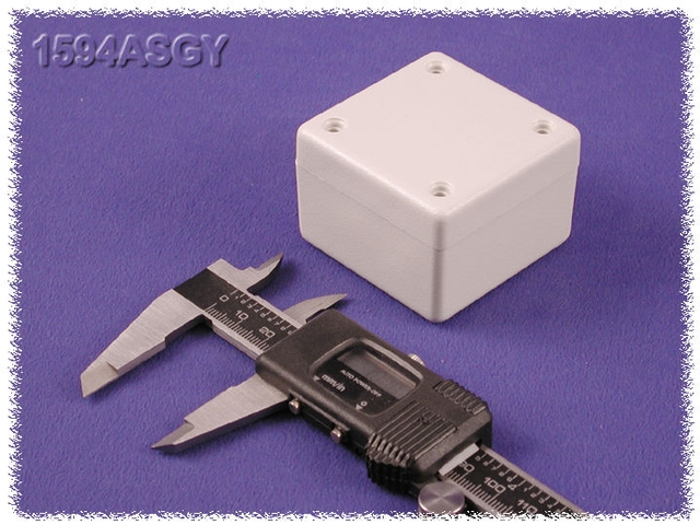 1594ASGY - Plastique de Haut Calibre Multi-Usages Gris