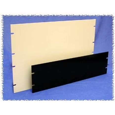 Panneau de Cabinet en Acier - Noir