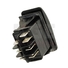Red Lighted DPDT Rocker Switch (ON Momentary)/OFF/(ON Momentary)