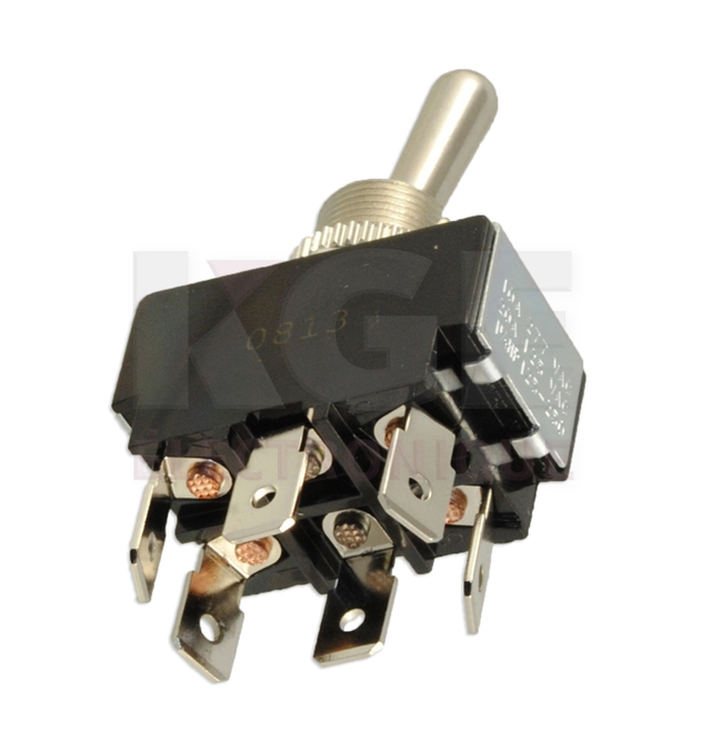 Heavy Duty DPDT Toggle Switch ON/OFF/ON