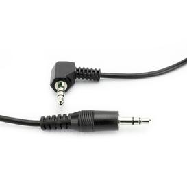 3.5mm audio cable right angel male-male 1.5ft