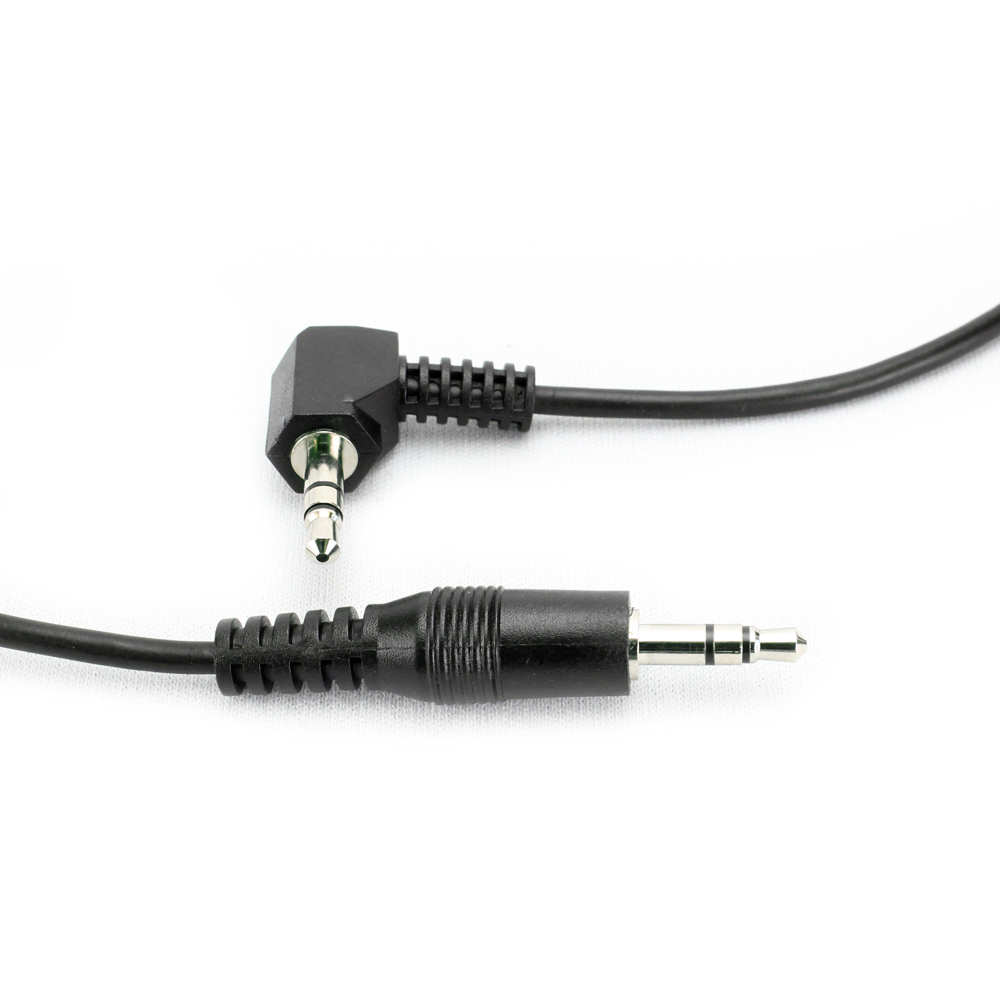 3.5mm audio cable right angel male-male 1.5ft