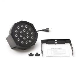 Lumière de scène professionnelle DMX512 avec 18 DELs RGB 1W format plat