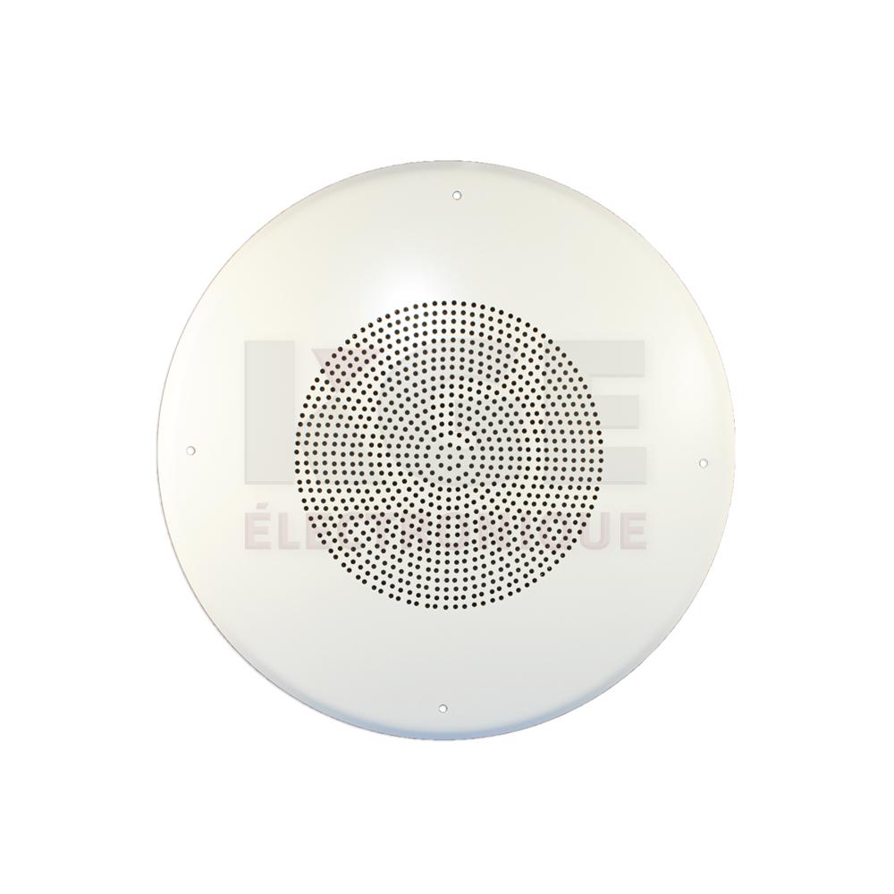 Haut-parleur 70 Volts de plafond avec grille ronde