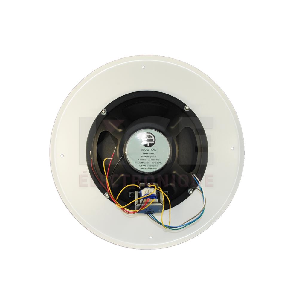 Haut-parleur 70 Volts de plafond avec grille ronde