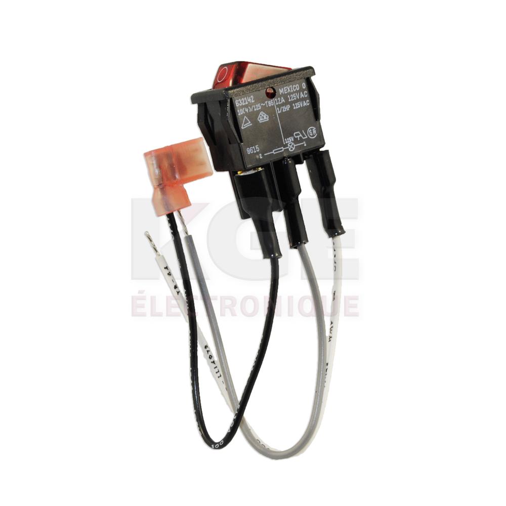 Weller SW120 switch 120VAC for WTCPS/T, EC1001, EC2001 soldering stations
