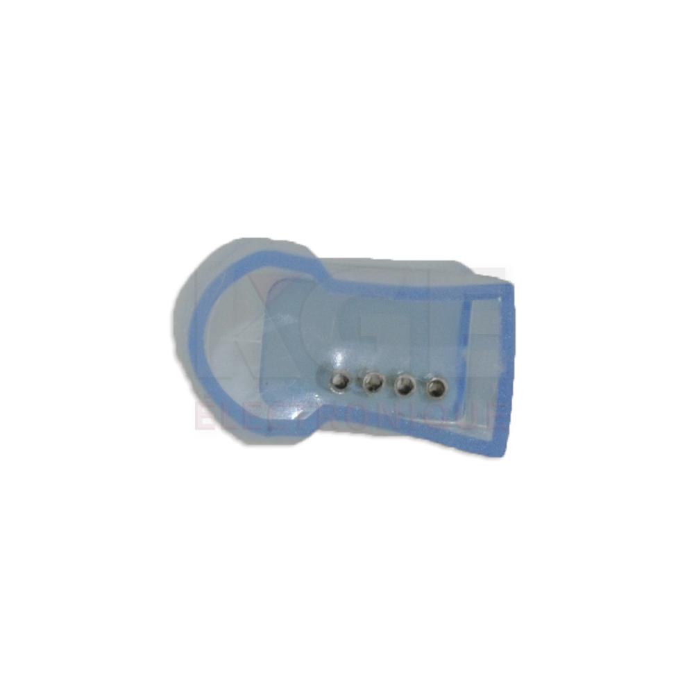 Connecteur union pour rubans néon DEL flexible 7 couleurs, 4pins
