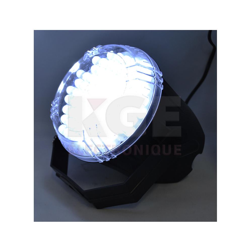 Lumière stroboscopique avec 74 DELs de 10mm