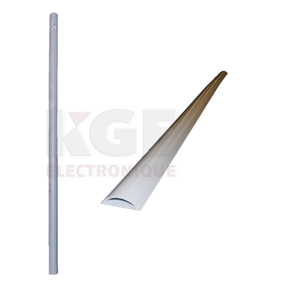 Cache-Fil Gris 6' pour Plancher