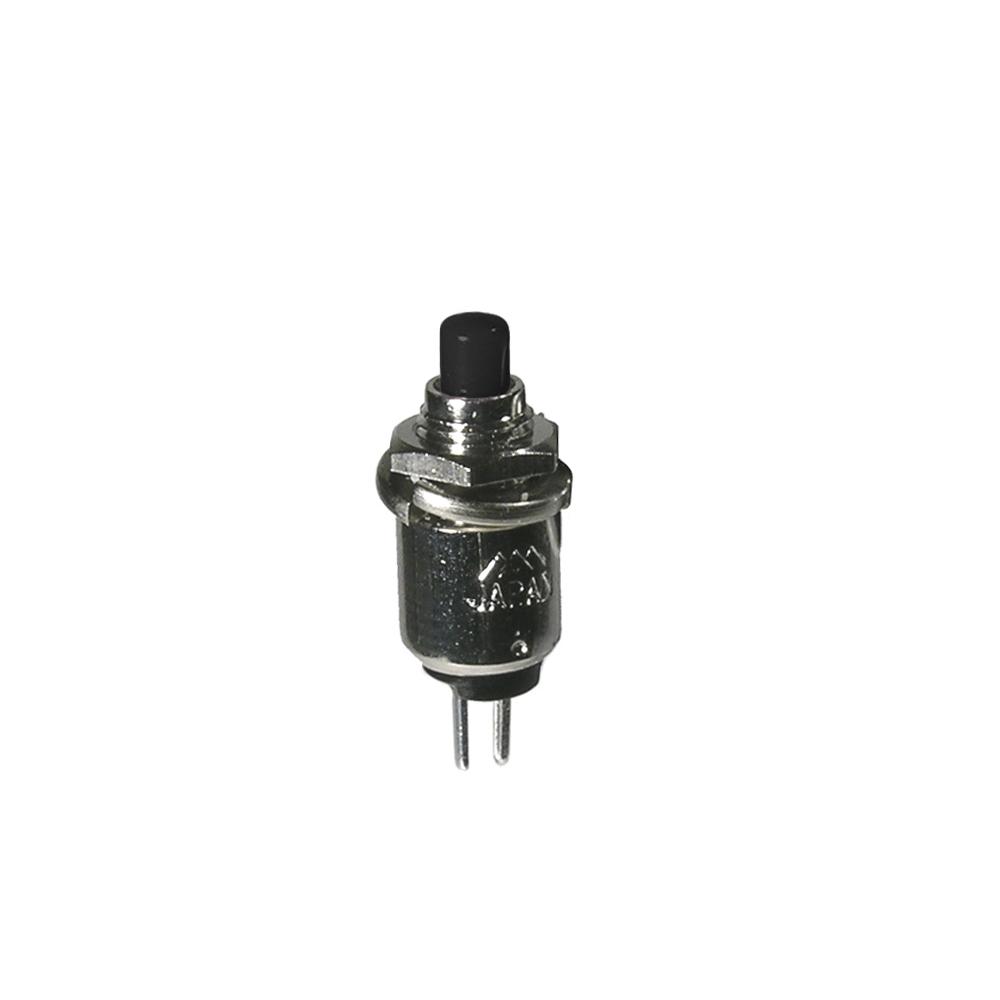 Interrupteur poussoir ultra-miniature noir NO