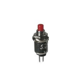 Interrupteur poussoir ultra-miniature rouge N.O.