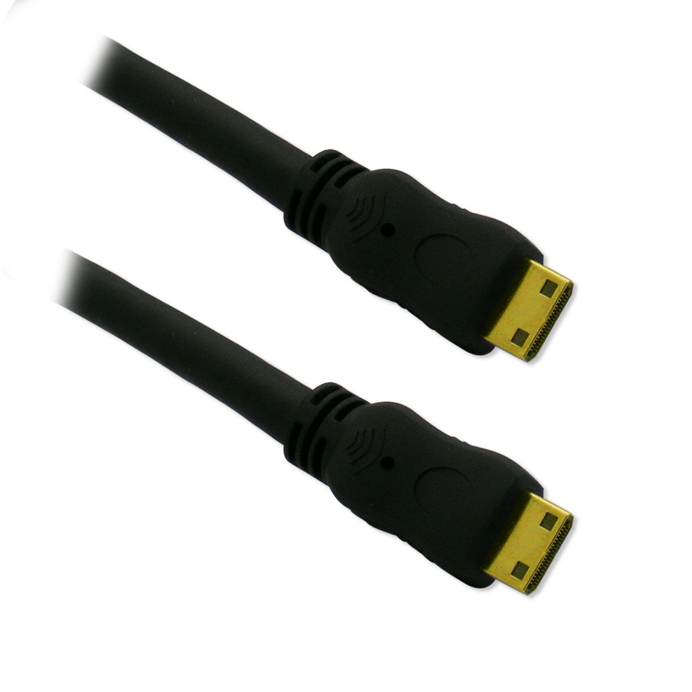 Mini hdmi to mini hdmi gold plated cable