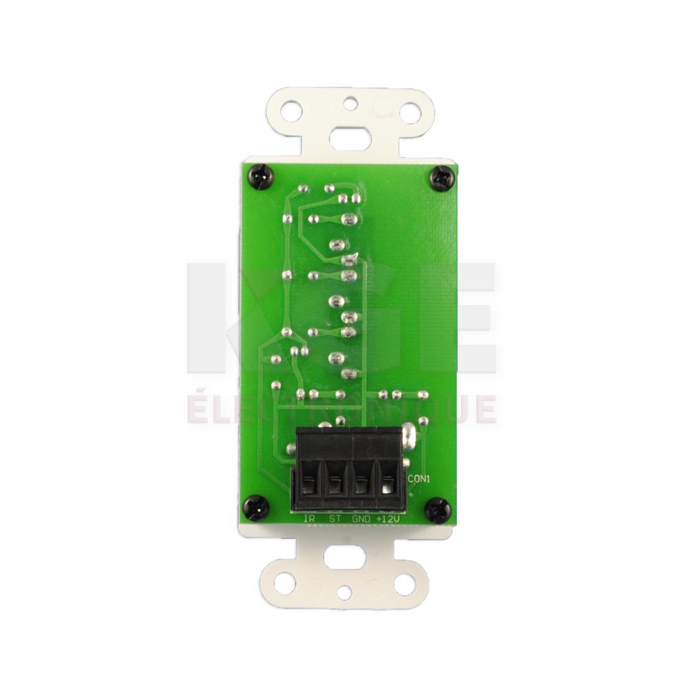 In-Wall Decora Plate for IR Emetter