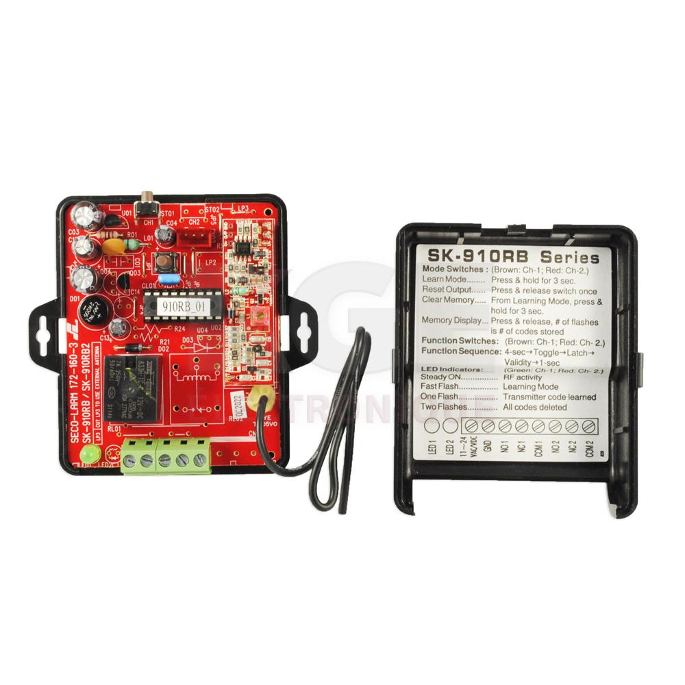 Récepteur à un canal (11 à 24 VAC/DC)