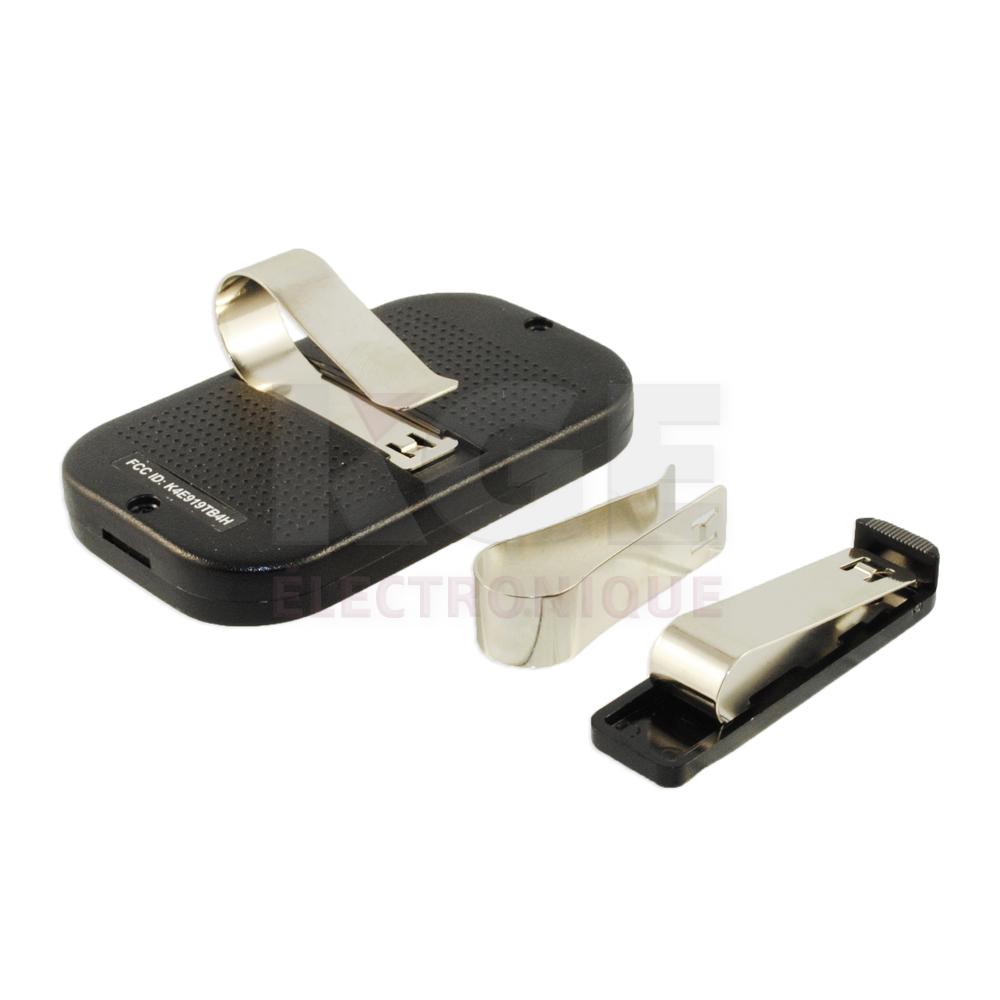 Transmetteur RF Plat Portatif - 1 Bouton, 1 Chaîne