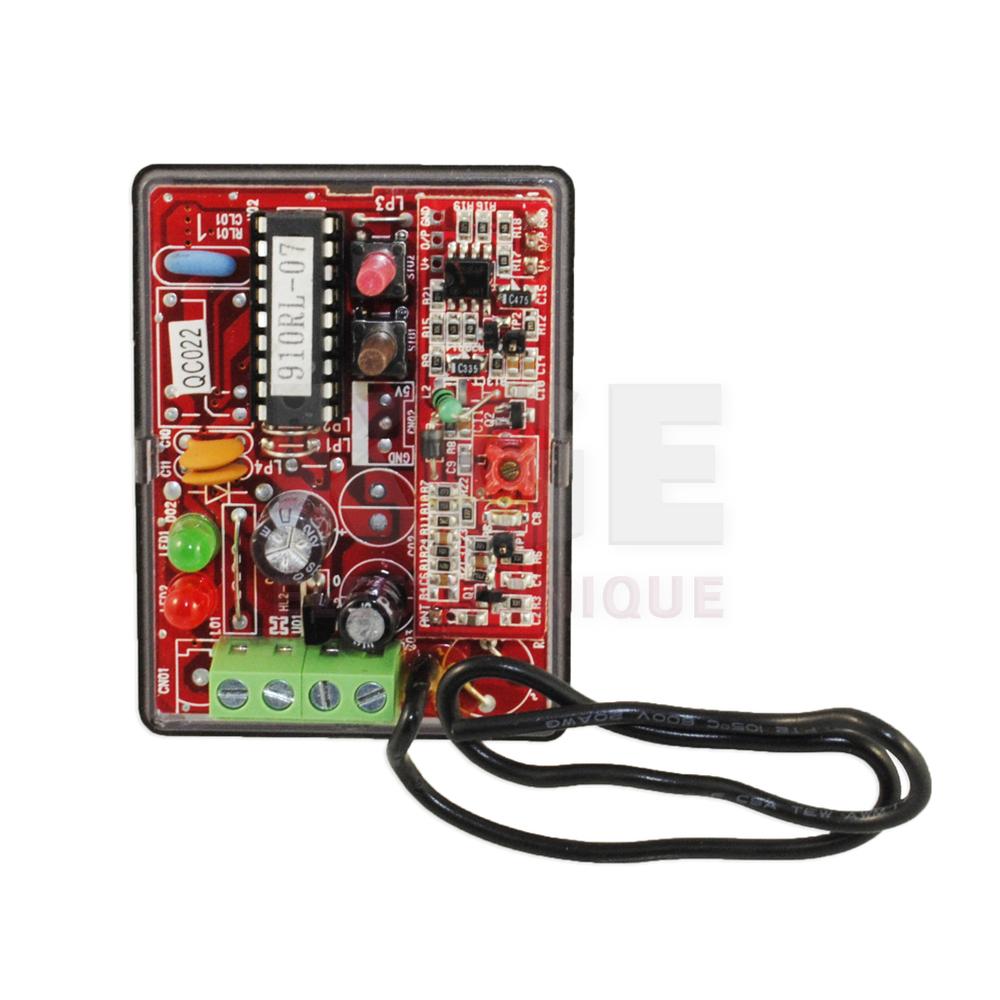 Récepteur RF Miniature 2 Canaux avec Sorties négative Transistorisés