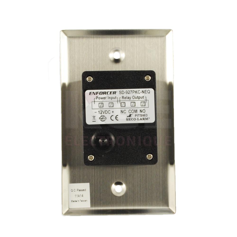 Détecteur pour Demande de Sortie Sans Toucher SD-927PKC-NEQ