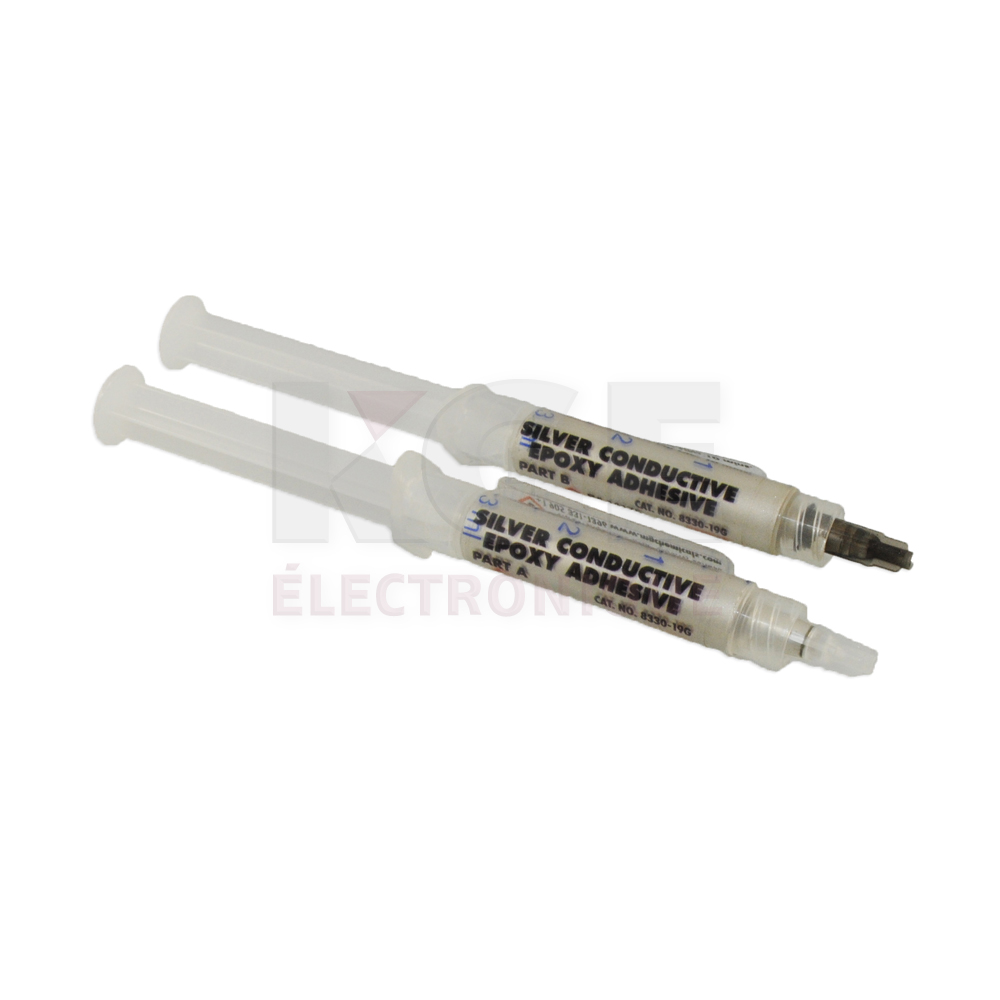 Silver Conductive Epoxy: Moderate Cure / Extreme Conductivity 8330-19G
