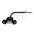 USB 2.0 cable IDC 5-pin header female to 'A' panel mount female