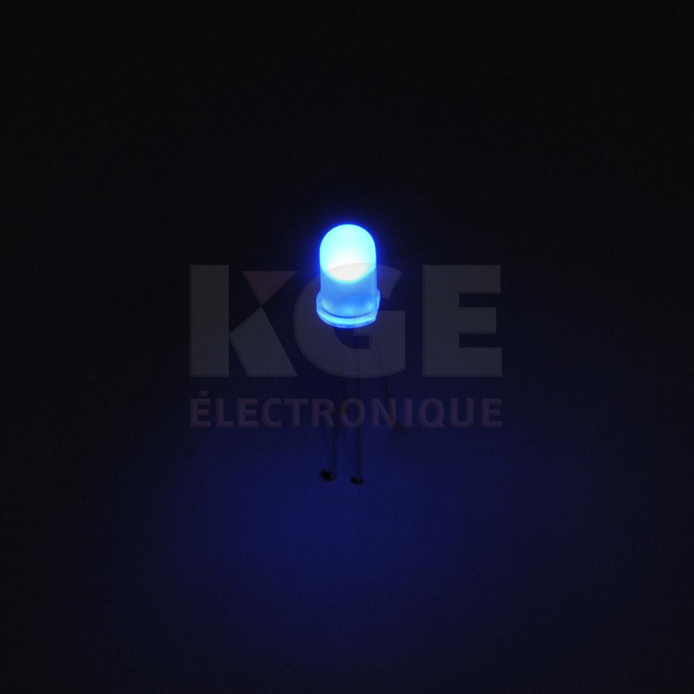 DEL RVB R(1.9VDC) V(3.3VDC) B(3.3VDC) 20mA 5mm