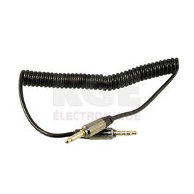Câble auxiliaire 3.5 mm à 4 conducteur torsadé