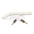 Auxiliary cable 3.5mm jack 4 conductor spiral