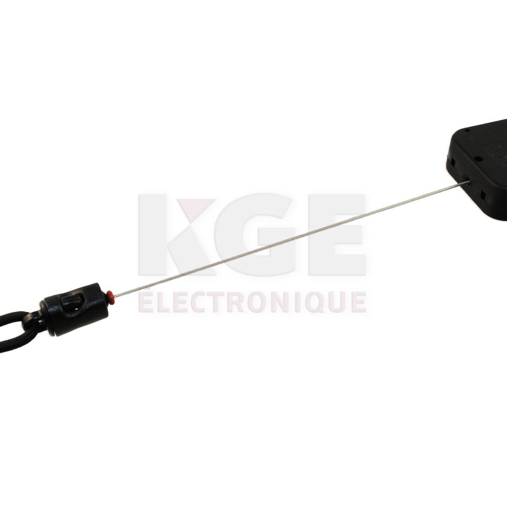 Support à micro rétractable anti feu