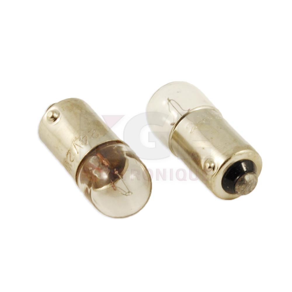 Lumière 24 volts 2 watts douille à bayonnettes paquet de 2