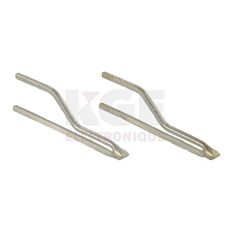 Weller 7250W - Pointe Standard Seulement, pour Pistolet à Souder Professionel D550