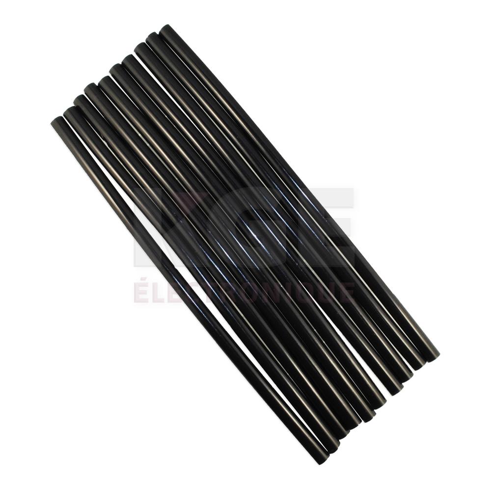 Black glue sticks 12 inches for hot glue gun 10 pack