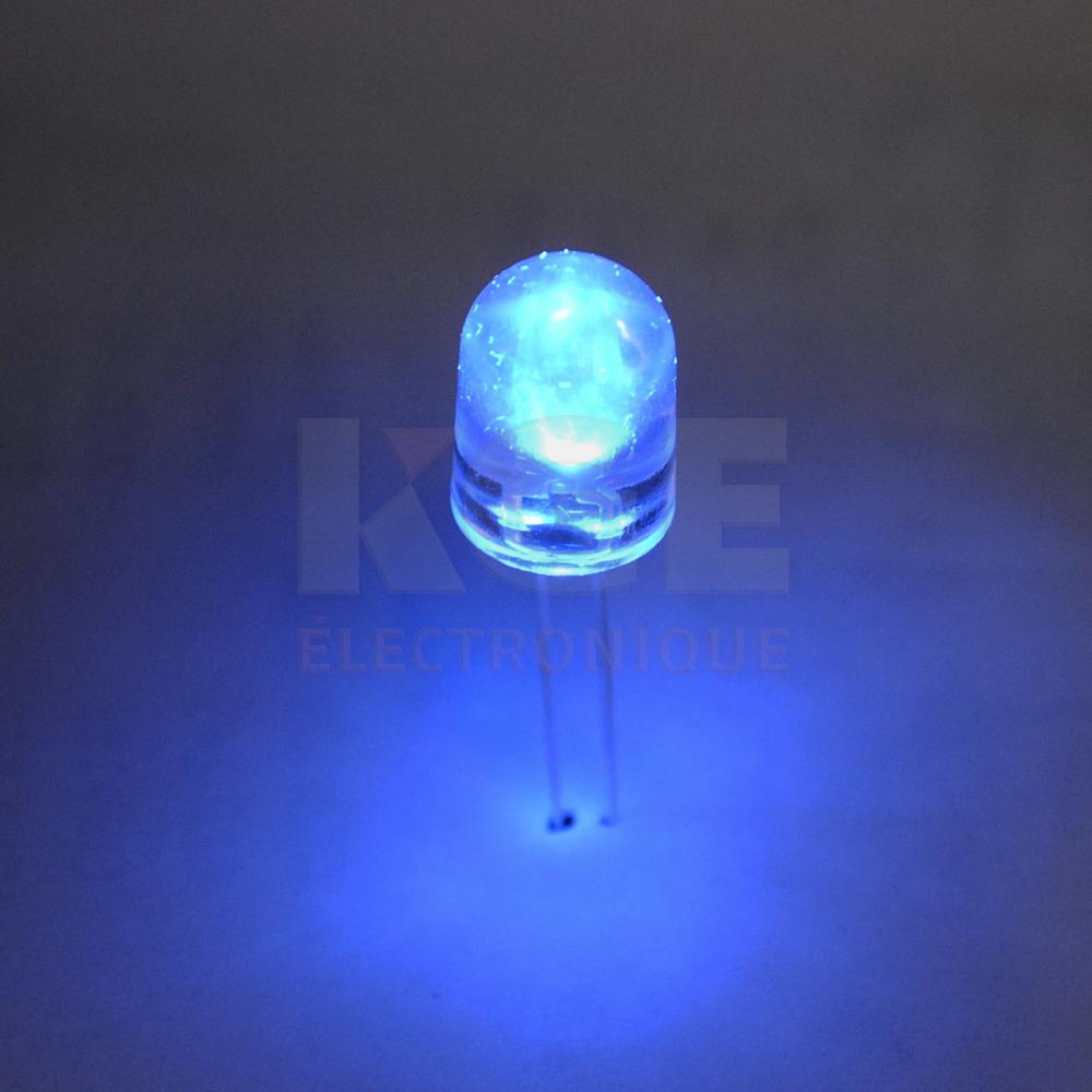 Blue LED 10mm 3.5V 25mA