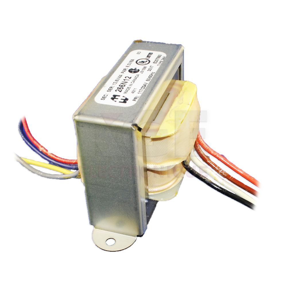 Transformateur de châssis primaire simple L.V. 117/234VAC 50VA 266N12