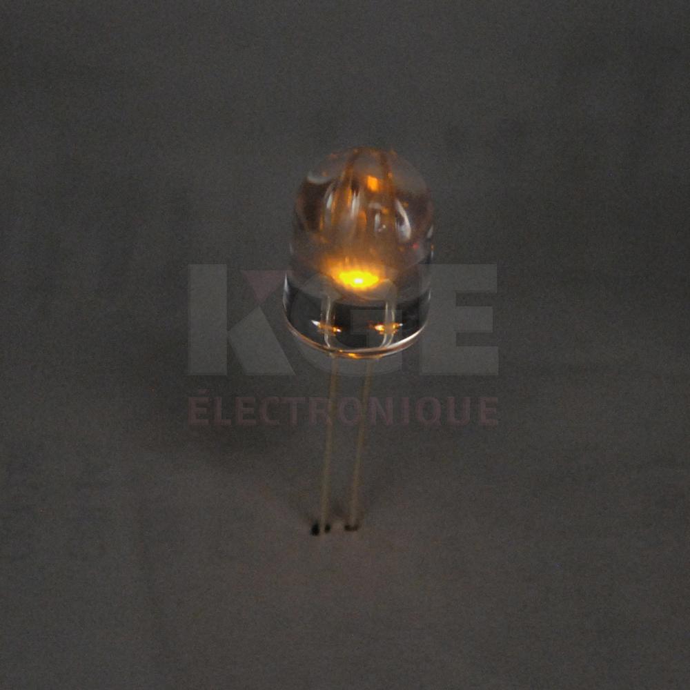 Yellow LED 10mm 2V 25mA