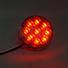 9 LED Red Clearance Light