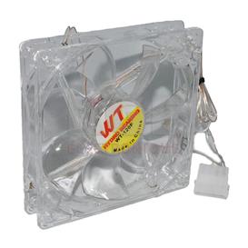 Ventilateur 120MM avec DELS bleues et connecteurs 12V