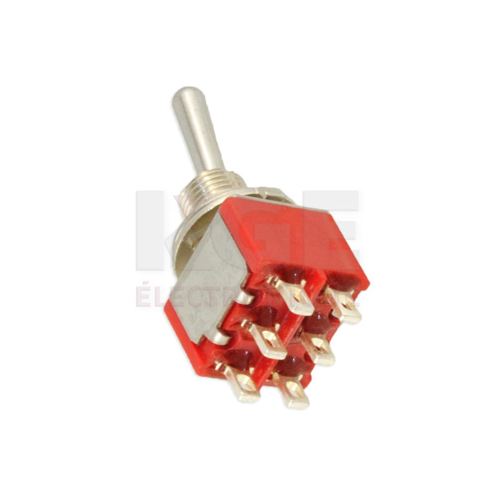 DPDT Miniature Toggle Switch ON/-/ON