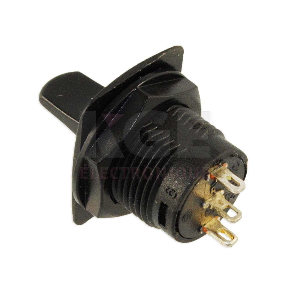 ON -OFF- Philmore 30-10329 SPDT Round Paddle Lever Toggle Switch 6A@125V AC ON 