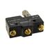 Heavy Duty SPDT Snap Action Switch with Hinged Roller Lever