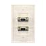 Dual VGA female to female wall plate - white