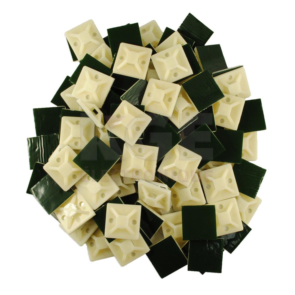 Montures 1" pour attache fils paquet de 100
