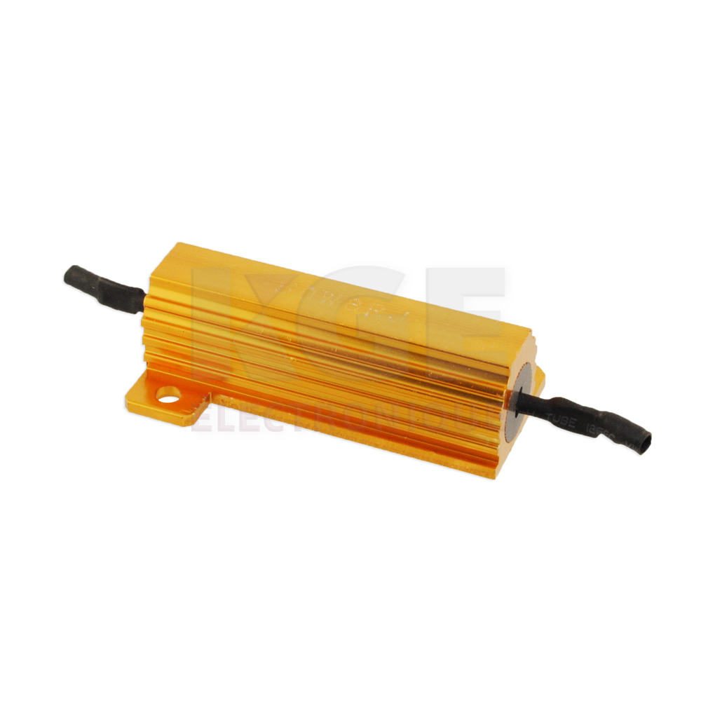 Résistance 50W 8 Ohms avec dissipateur de chaleur