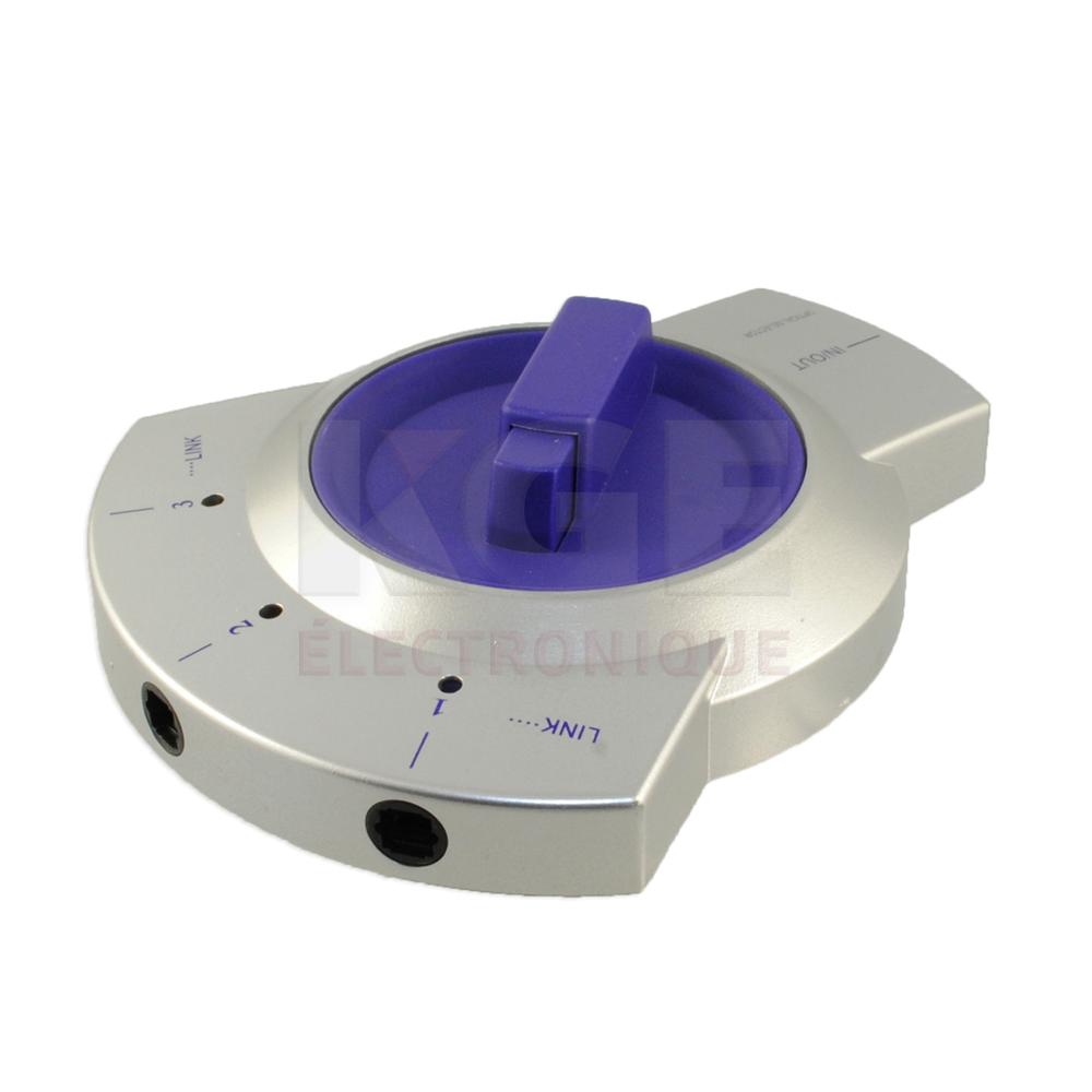 Optic Toslink 1 to 3 in/out selector